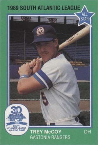 1989 Grand Slam South Atlantic League All-Stars - Trey Mccoy #28