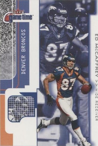 2001 Fleer Game Time Ed McCaffrey #49