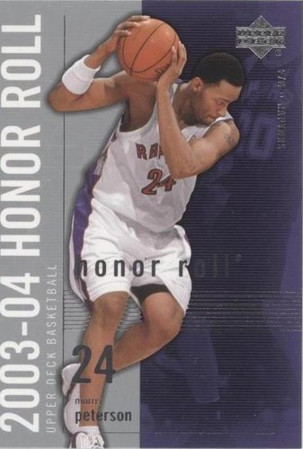 2003-04 Upper Deck Honor Roll - Morris Peterson #82
