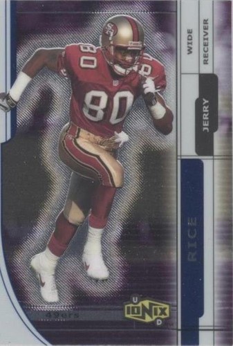 2000 UD Ionix Jerry Rice #52