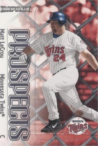 2000 Fleer Impact - Matt LeCroy #141