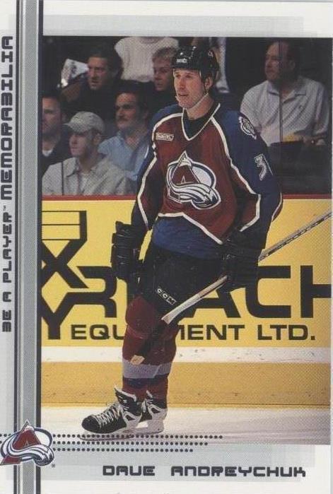2000-01 In the Game Be A Player Memorabilia - Dave Andreychuk #385