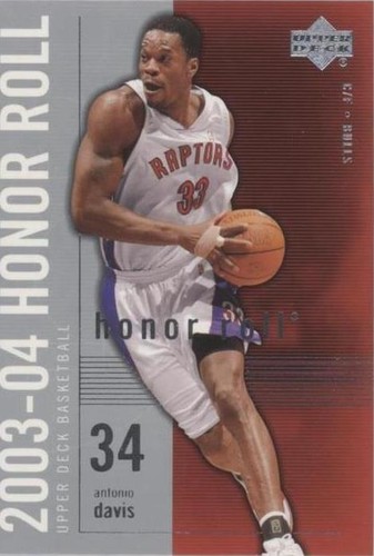 2003-04 Upper Deck Honor Roll - Antonio Davis #7