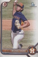 2022 Bowman Draft - Michael Knorr #BD-120