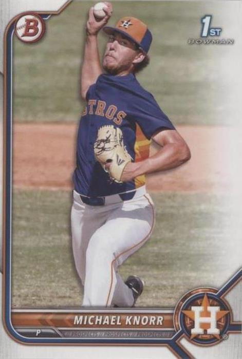 2022 Bowman Draft - Michael Knorr #BD-120
