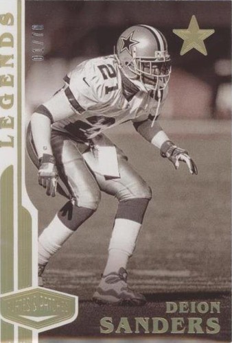 2020 Panini Plates & Patches Deion Sanders #108