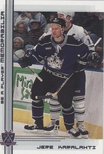 2000-01 In the Game Be A Player Memorabilia - Jere Karalahti #248