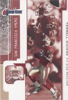 2001 Fleer Game Time Terrell Owens #8