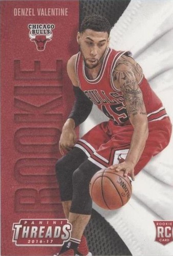 2016-17 Panini Threads - Denzel Valentine #206
