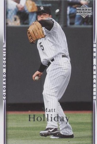 2007 Upper Deck - Matt Holliday #489