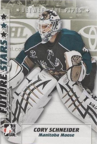 2007-08 In the Game Between the Pipes - Cory Schneider #9