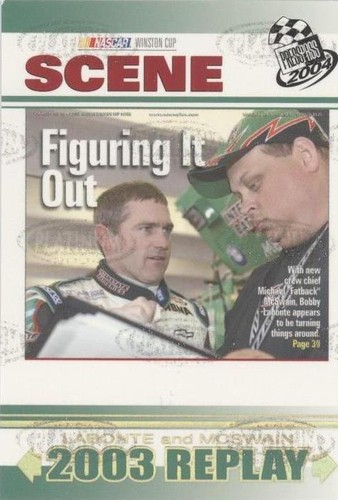2004 Press Pass - Bobby Labonte #P77