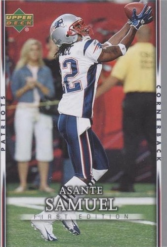 2007 Upper Deck First Edition Asante Samuel #59