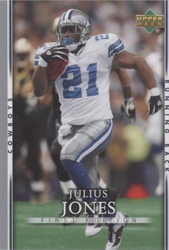 2007 Upper Deck First Edition Julius Jones #26
