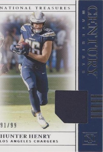 2019 Panini National Treasures Hunter Henry #CM-87