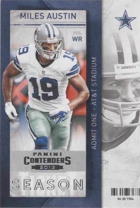2013 Panini Contenders Miles Austin #38