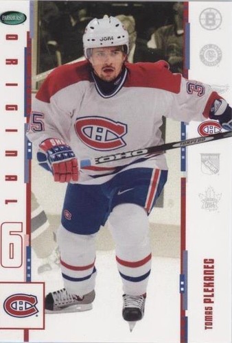 2003-04 Parkhurst Original Six Montreal Canadiens - Tomas Plekanec #1