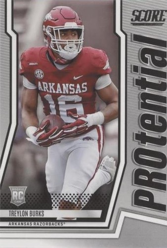 2022 Score Treylon Burks #P-TB