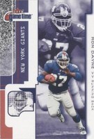 2001 Fleer Game Time Ron Dayne #68