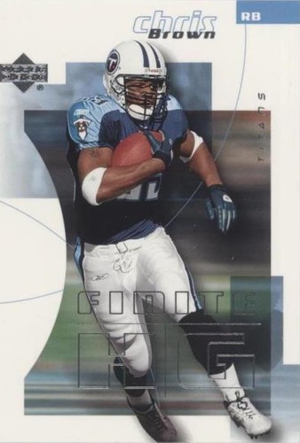 2004 Upper Deck Finite HG Chris Brown #96