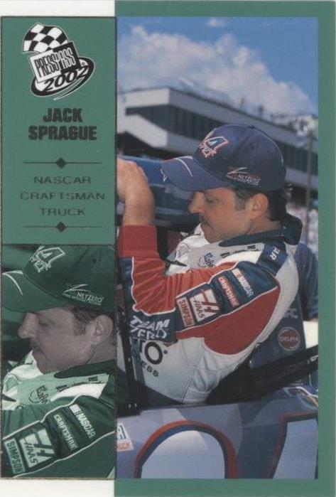 2002 Press Pass - Jack Sprague #58