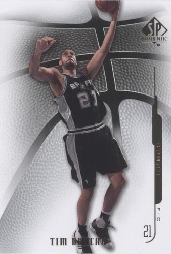 2008-09 SP Authentic - Tim Duncan #82