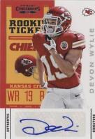 2012 Panini Contenders Devon Wylie #130