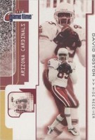 2001 Fleer Game Time David Boston #15