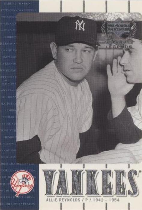 Upper Deck Yankee Legends 2000 - Allie Reynolds #43