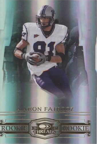 2007 Donruss Threads Aaron Fairooz #209