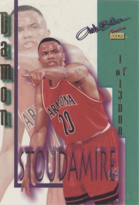 Signature Rookies Autobilia 1995 - Damon Stoudamire #7