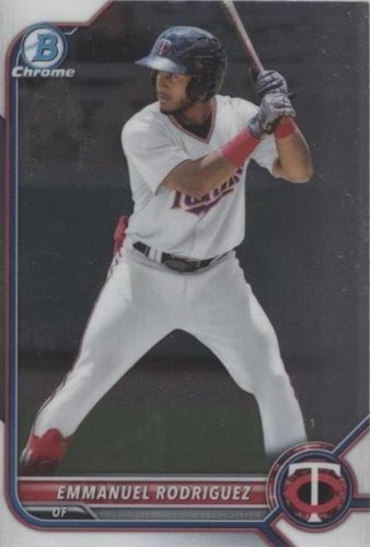 2022 Bowman - Emmanuel Rodriguez #BCP-117