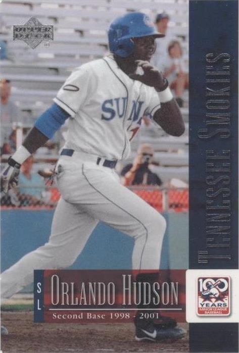 Centenario de béisbol de ligas menores Upper Deck 2001 - Orlando Hudson #18