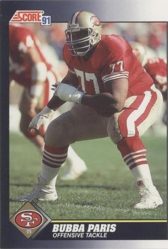 1991 Score Bubba Paris #522
