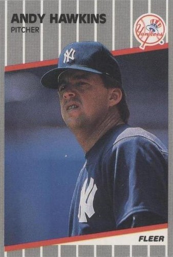 1989 Fleer Update - Andy Hawkins #U-50
