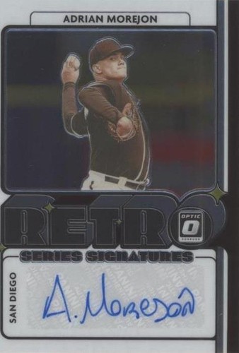 2021 Panini Donruss Optic - Adrian Morejon #RET-AM