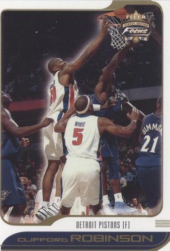2001-02 Fleer Focus Jersey Edition - Clifford Robinson #65