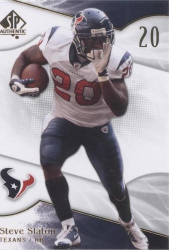 2009 SP Authentic Steve Slaton #90