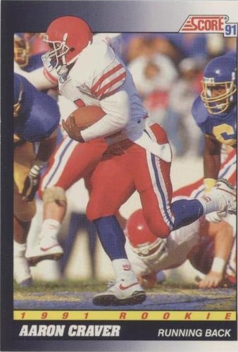 1991 Score Aaron Craver #564