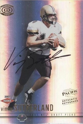 2001 Pacific Dynagon Vinny Sutherland #147