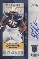 2013 Panini Contenders D.J. Fluker #124