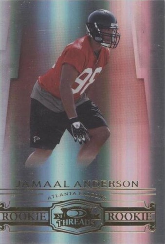 2007 Donruss Threads Jamaal Anderson #223