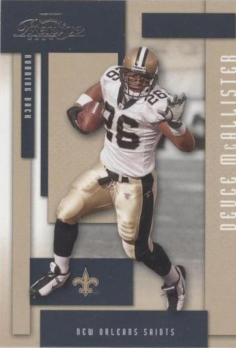 2004 Playoff Prestige Deuce McAllister #89