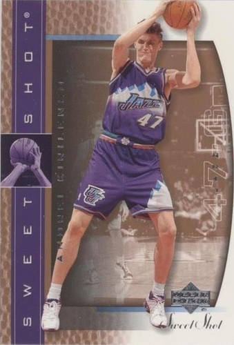 2003-04 Upper Deck Sweet Shot - Andrei Kirilenko #87
