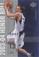 2003-04 Upper Deck Honor Roll - Steve Nash #15