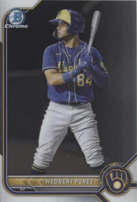 2022 Bowman - Hedbert Perez #BCP-67