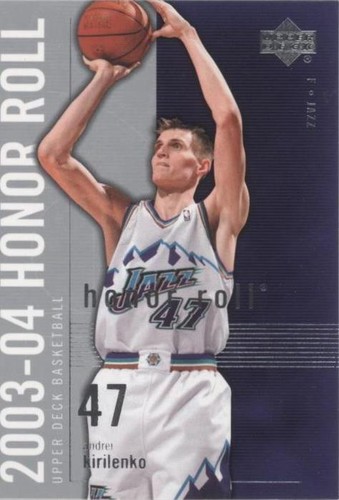 2003-04 Upper Deck Honor Roll - Andrei Kirilenko #85