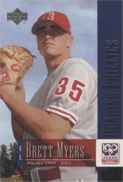2001 Upper Deck Minor League Baseball Centennial - Brett Myers #87