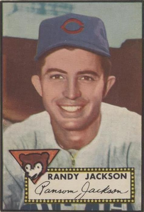 1952 Topps - Randy Jackson #322