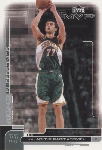 2002-03 Upper Deck MVP - Vladimir Radmanovic #169